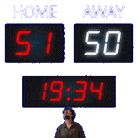 50 Away Sticker