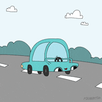 Self Driving Lol GIF by Animation Domination High-Def