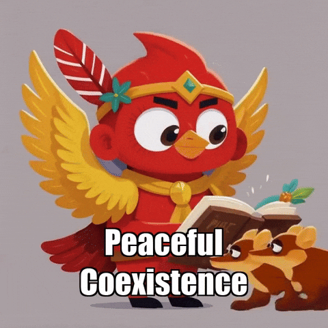 Peace Wisdom GIF by The Cardinal Virtue