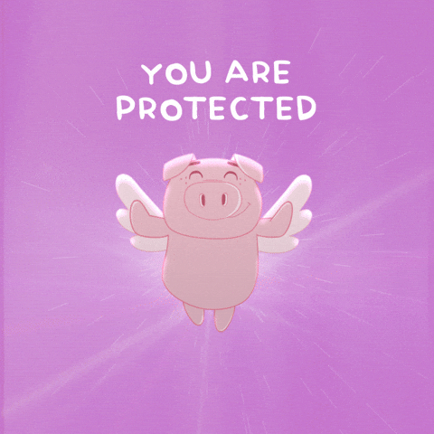 Flying Pig GIF by PositivelyPigasus