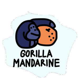 Plants Gorilla Sticker by weNeed