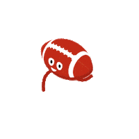 National Football League Running Sticker by sambmotion
