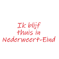 Thuis Sticker by WeertFM