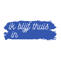 Corona Stay Home Sticker by TAOoostende