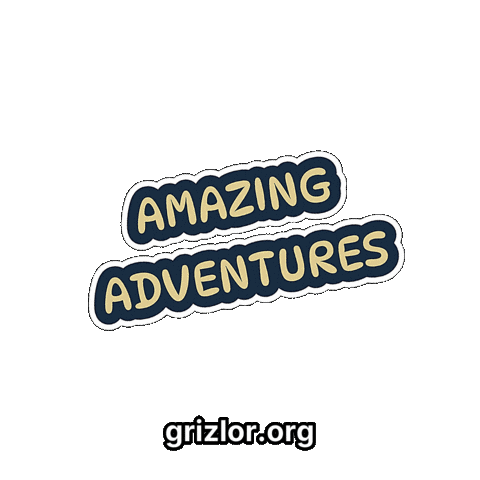 Bear Adventure Sticker by grizlor