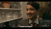 I Have No Idea Holidazed GIF by Hallmark Channel