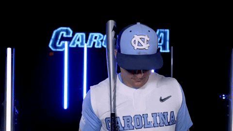 North Carolina Baseball GIF by UNC Tar Heels