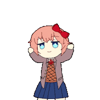 Sayori Dancing Sticker