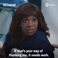 Greys Anatomy Thank You GIF by ABC Network