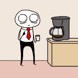 theintrovertedattorney giphyupload coffee work monday GIF