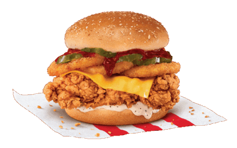 Burger Zinger Sticker by KFC_Singapore