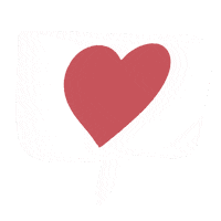 Heart Corazon Sticker by Yellow Cactus Studio