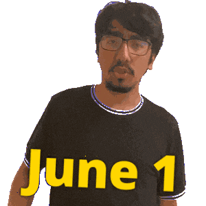 June Sticker