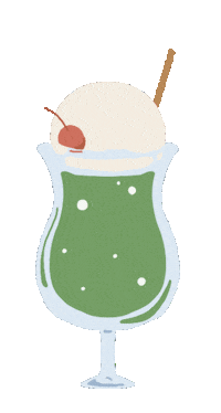 muika soda melon 喫茶店 muikamoji Sticker