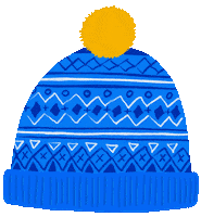 Winter Hat Sticker