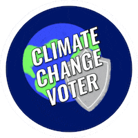 Voting Climate Change Sticker by DoSomething