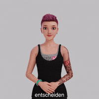 Avatar Entscheiden GIF by Sign Time - SiMAX
