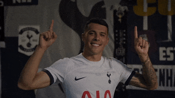 Happy Pedro Porro GIF by Tottenham Hotspur
