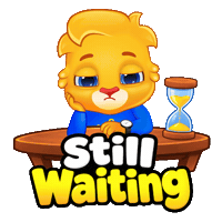 Hurry Up Waiting Sticker by Lucas and Friends by RV AppStudios