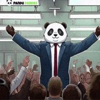 Crypto Im Not Leaving GIF by Pandu Pandas