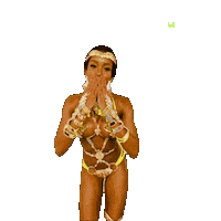 Black Woman Omg Sticker by takeepfit