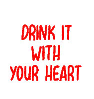 Bevilo Col Cuore Sticker by GrapeHeart Gin