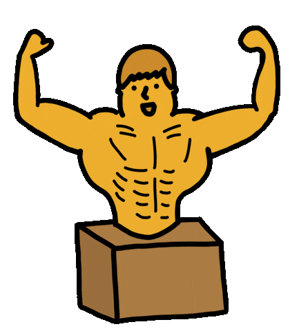 muscle tmd Sticker by The Malaysian Dream by MGAG