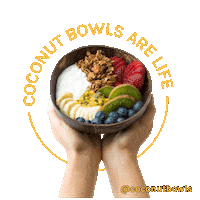 vegan Sticker by Coconut Bowls