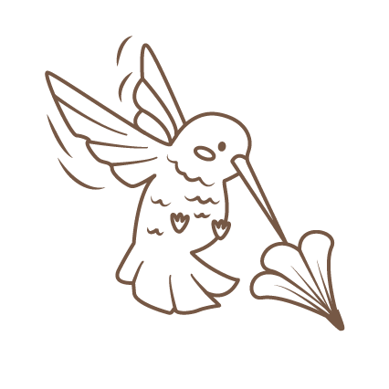 Hummingbird Sticker by Life In Treetop
