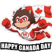 Canadian Celebration Sticker