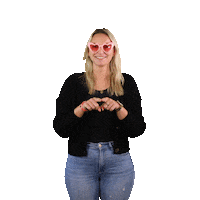 Pink Pinkheart Sticker by Hutter Consult AG