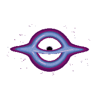 Black Hole Universe Sticker by NASA