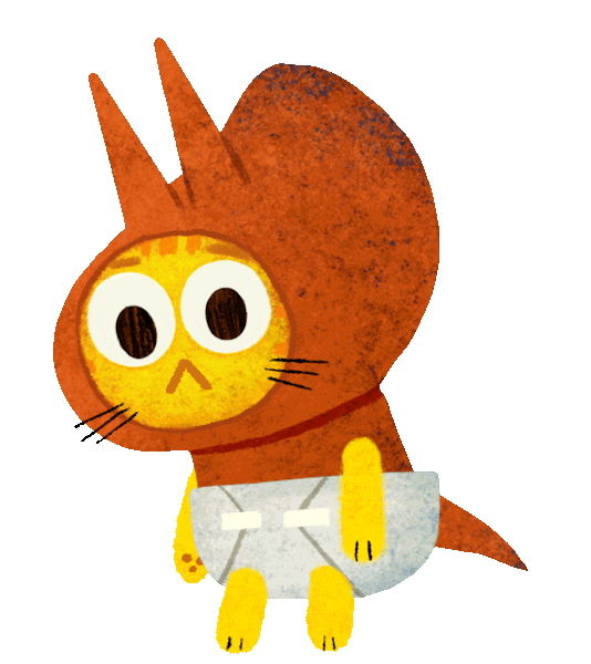 Dinosaur Hug Sticker by Chunk Factory HQ