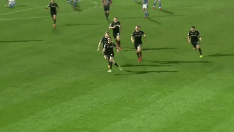 bang bang crackers GIF by Wigan Athletic