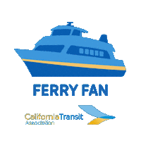 Ferry Sticker by California Transit Association