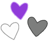 Love Is Love Hearts Sticker by Rainbow Brains