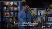Andy Samberg Coffee GIF by Peacock