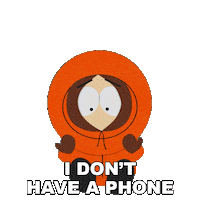 Kenny Mccormick Phone Sticker by South Park
