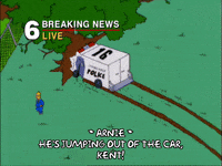 car chase running GIF