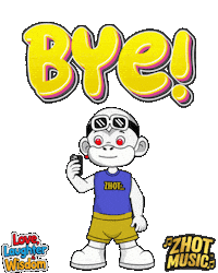 See Ya Goodbye Sticker by Zhot