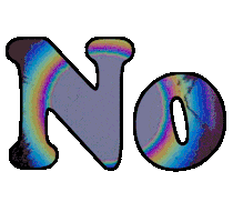 Text No Sticker