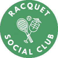 Tennis Sticker by Racquet Social Club