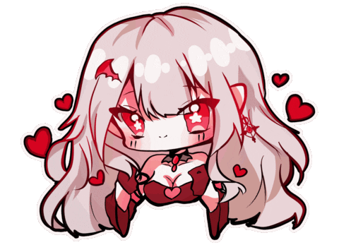 Vampire Chibi Sticker