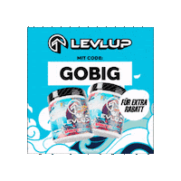 Levlup Gobig Sticker by BIGCLAN