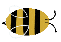 adriannadomingo bee honey honey bee adriannadomingo Sticker