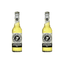 BORN_IN_THE_WETTERAU prost hessen schnaps apfelwein Sticker