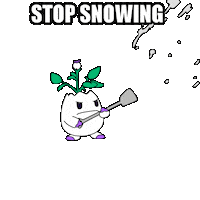 Shoveling Over It Sticker by Magic Eden