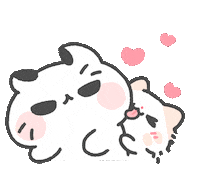Valentines Day Cat Sticker