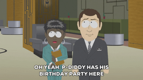 birthday party club GIF by South Park 