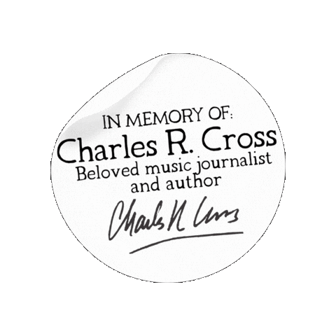 Charles R Cross Sticker by The Sober Curator